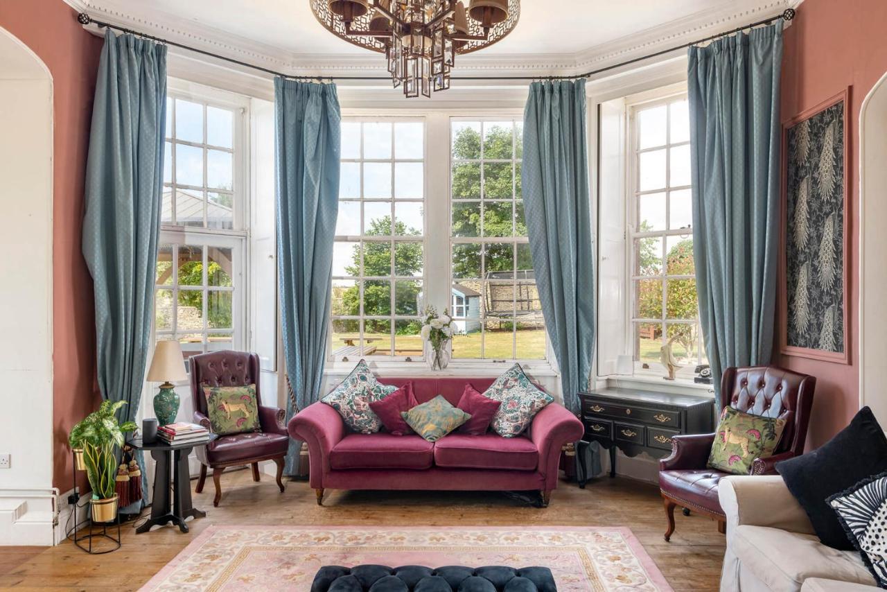 Cotswold Manor House - Country House Retreat With Hot Tub, Ideal For Large Groups Petty France Luaran gambar